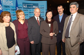 RENCONTRE AVEC LES D�PUT�S DU BLOC QU�B�COIS